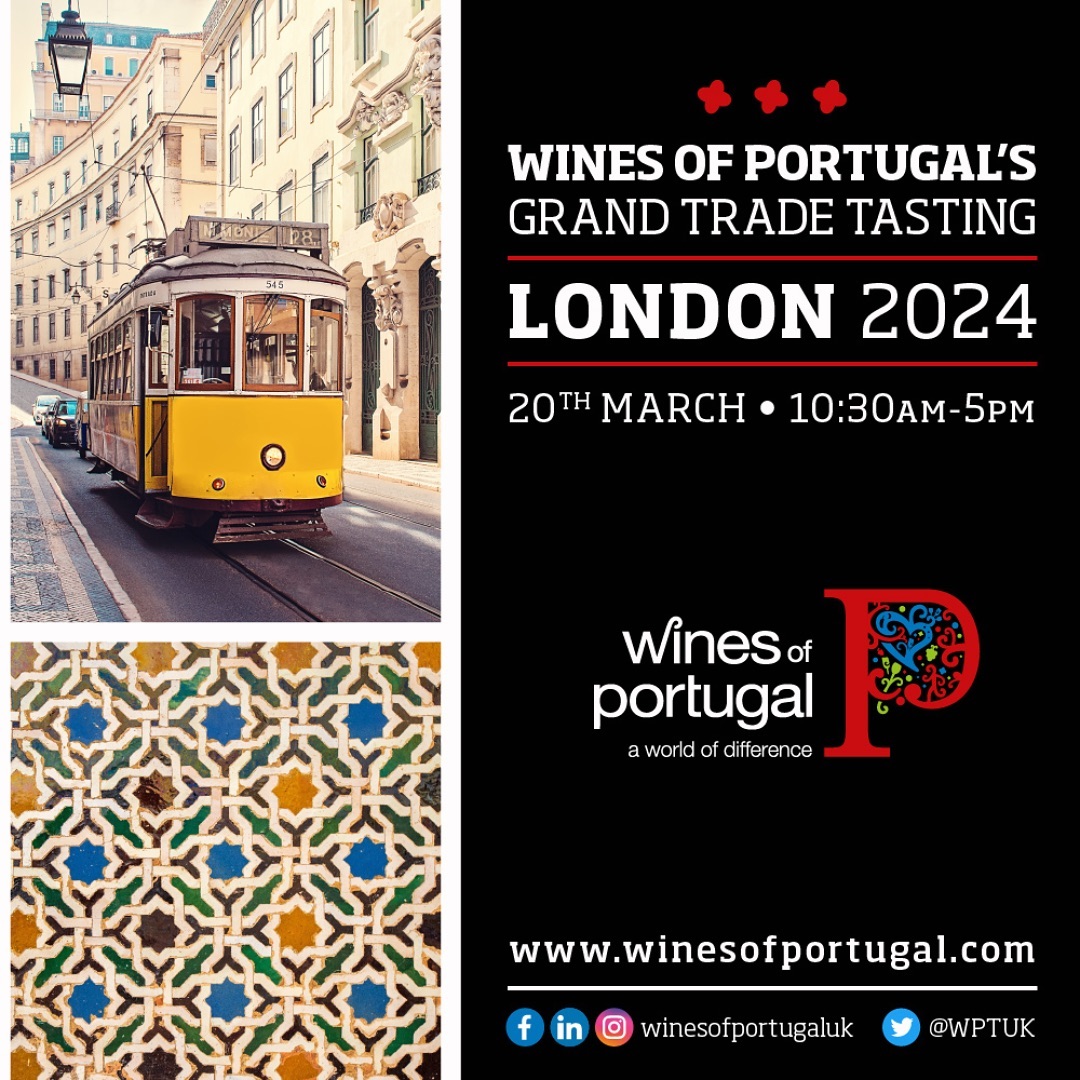 Not long now..!

It’s just over two weeks until the Wines of Portugal’s Grand Trade Tasting in London! 

It’s been two years since the last one... So this isn’t one to miss! With over 60 producers attending, the tasting will also feature a range of stunning wines from the brilliant @quintadonoval_official 

Here’s the details:

Wednesday, March 20th
10.30am-5pm
The Westminster Chapel - London SW1E 6BS
Trade and press only

Link to register in bio, see you there!

#winetasting #winesofportugal #londonwinetasting #portugesewine #quintadonoval #londonwine #wineevents @winesofportugaluk