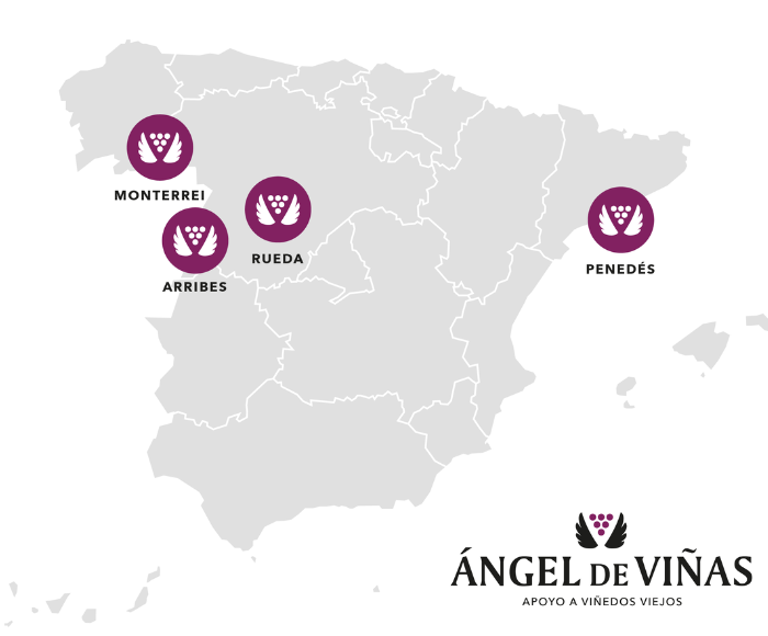 Mapa Ángel de Viñas