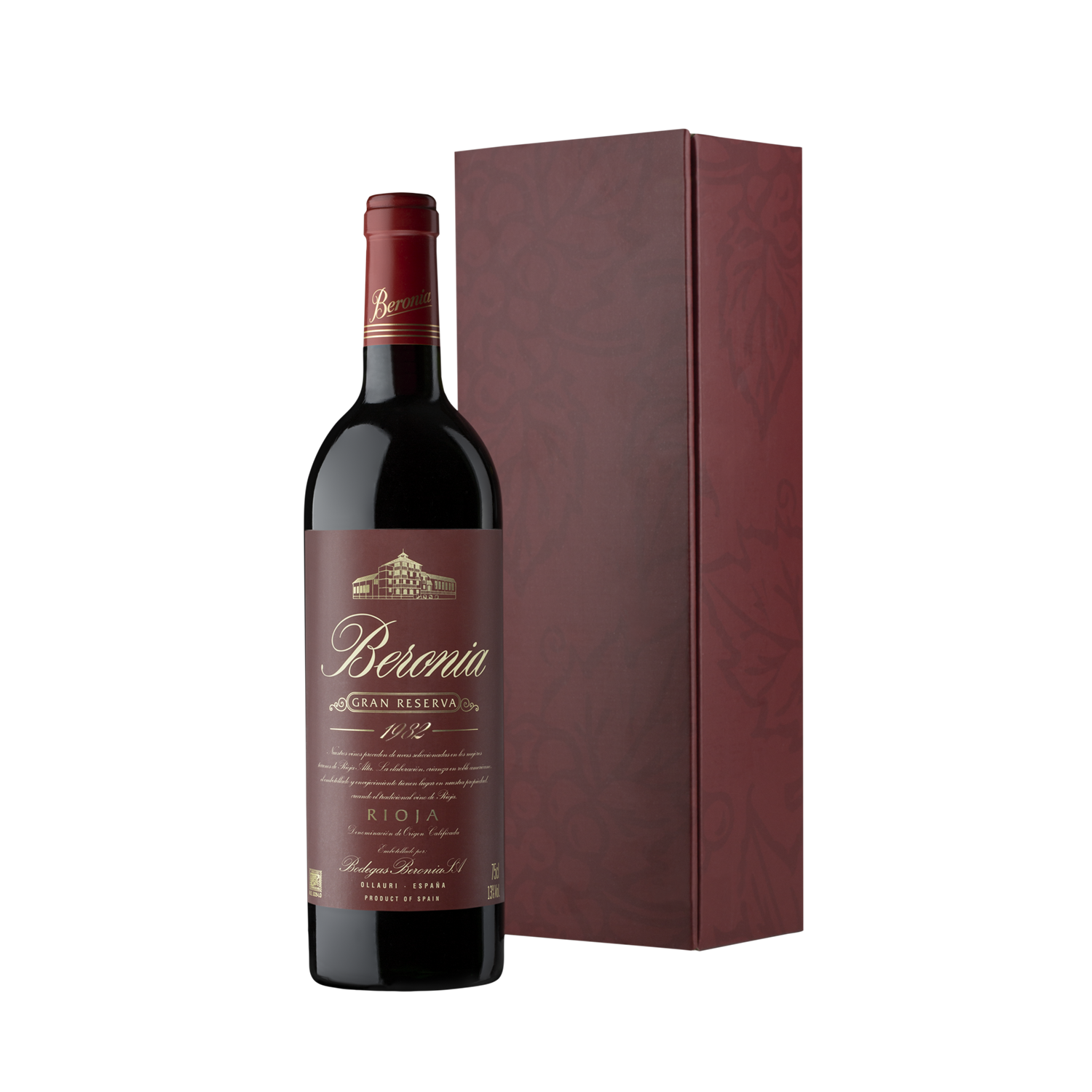 Beronia, Gran Reserva 1982, Bacchus 