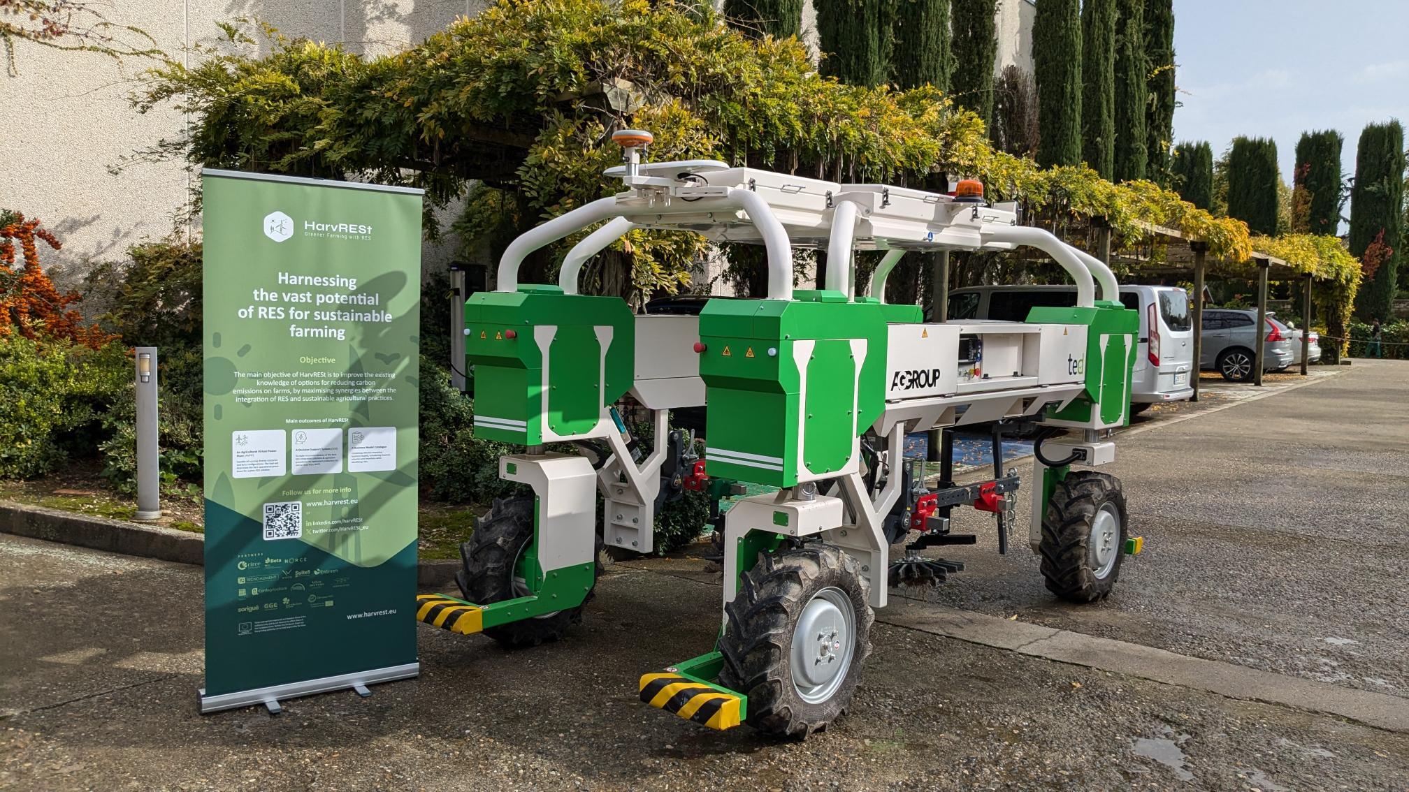 harvrest robot autónomo