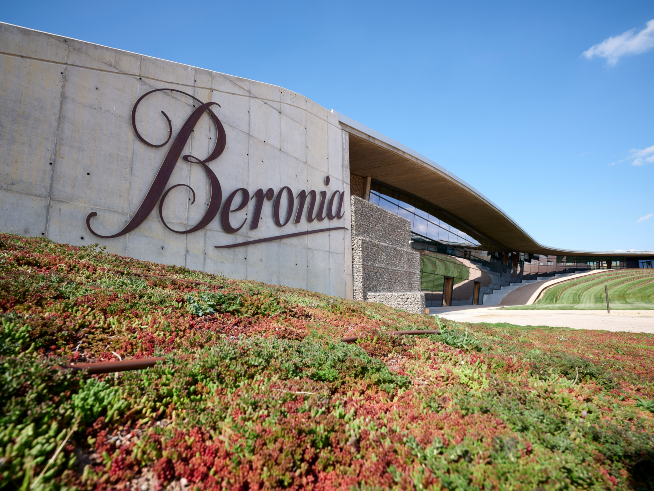 Exterior of Beronia winery 