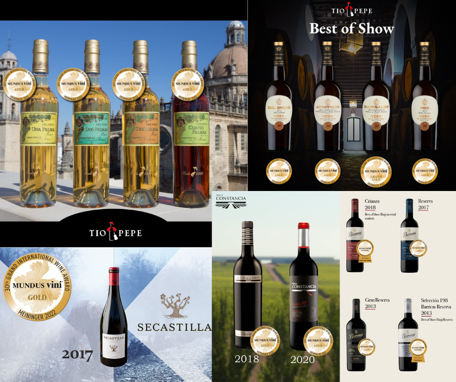 Gonzalez Byass Mundus Vini awards