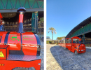 tren electrico turistico sostenible en Gonzalez Byass