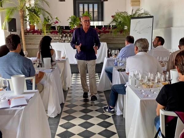 Antonio Flores durante el Sherrymaster