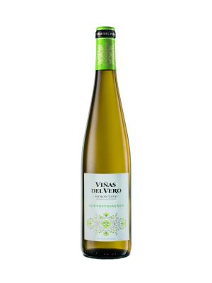 Botella Viñas del Vero Gewürtraminer, vino blanco Somontano