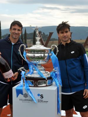 Tommy Robredo y David Ferrer en Vilarnau