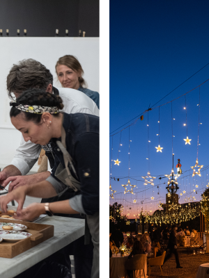 Cenas de las Estrellas Tío Pepe Festival Cenador Amós