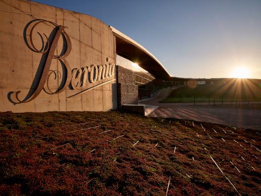 Bodega Beronia atardecer