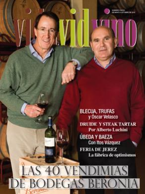 Las 40 vendimias de bodegas Beronia Portada