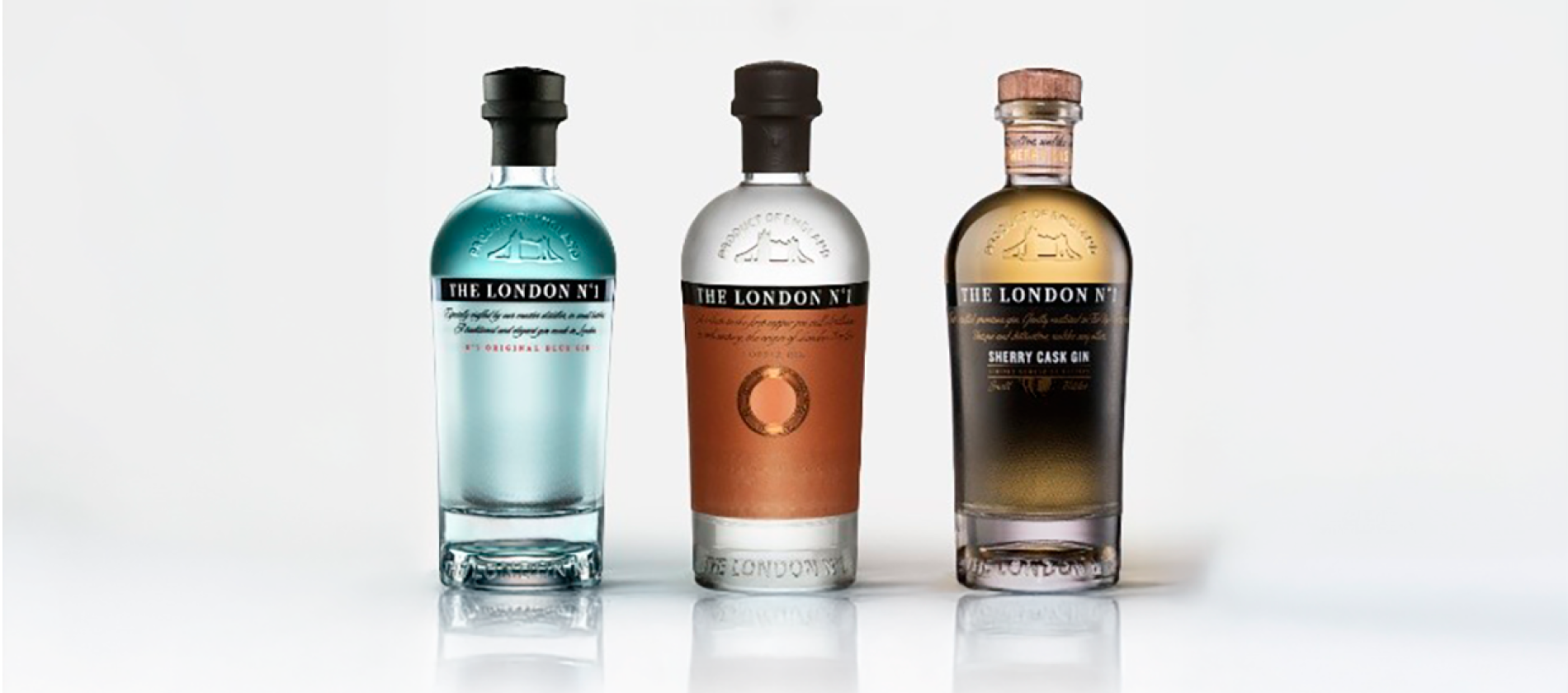 Bodegón con botellas de london nº1