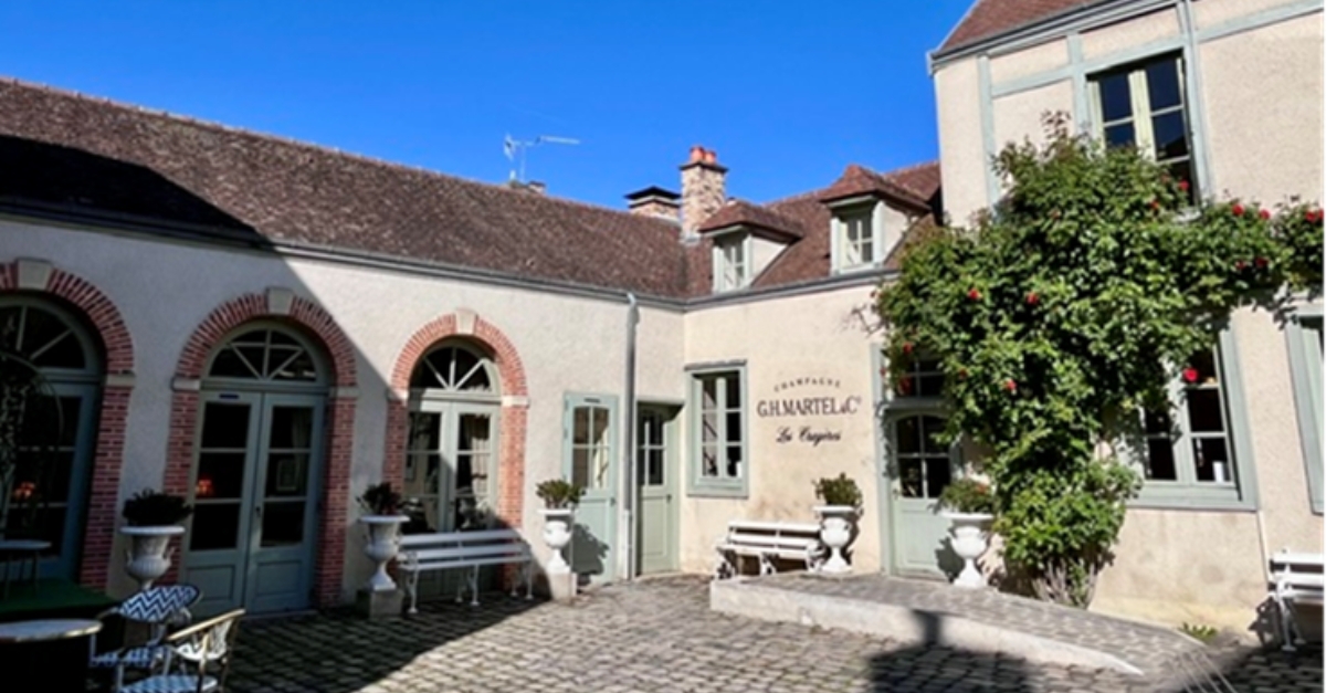 Champagne GH Martel house