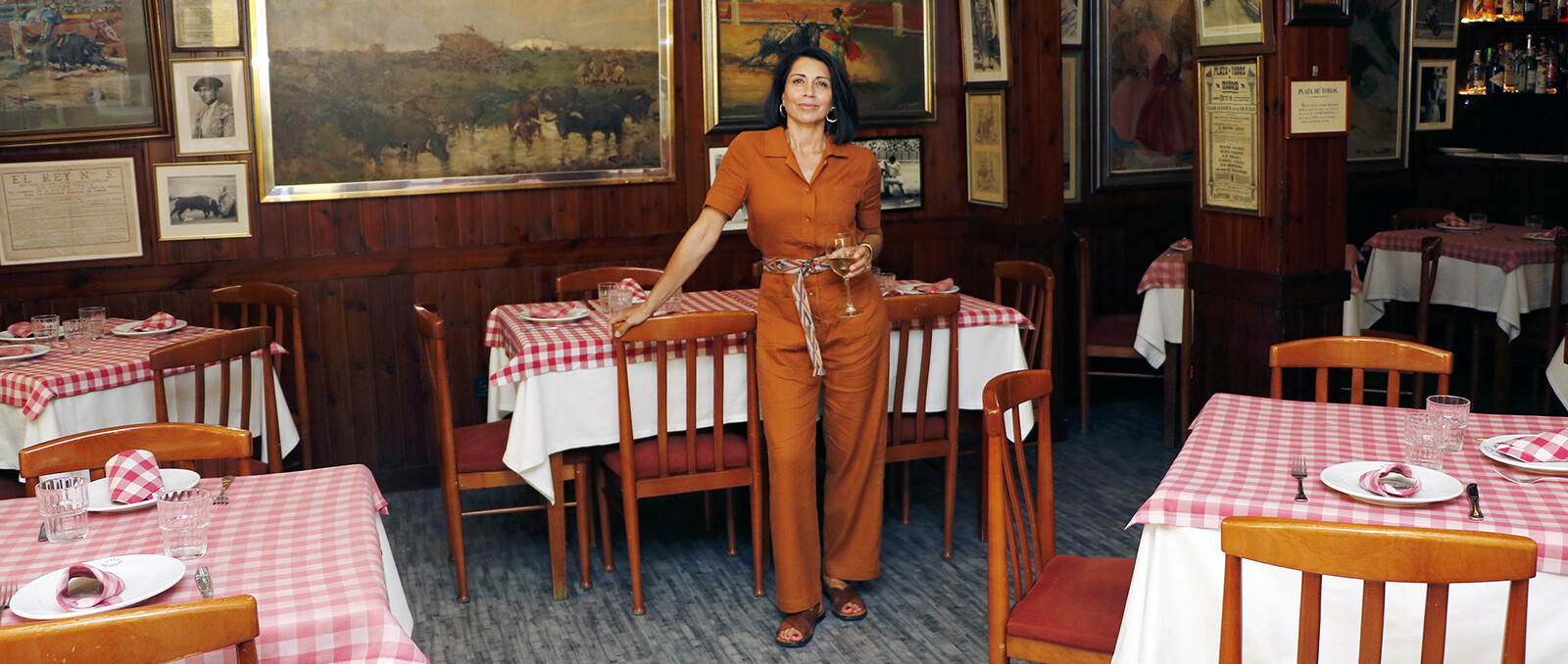 Alicia Borrachero. Restaurante Casa Salvador
