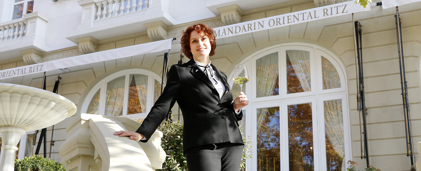Silvia García Guijarro. Head Sommelier hotel mandarin oriental Ritz Madrid