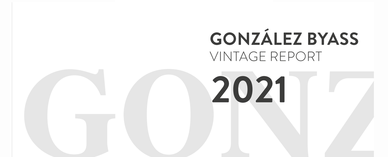  Gonzalez Byass Vintage Report 2021