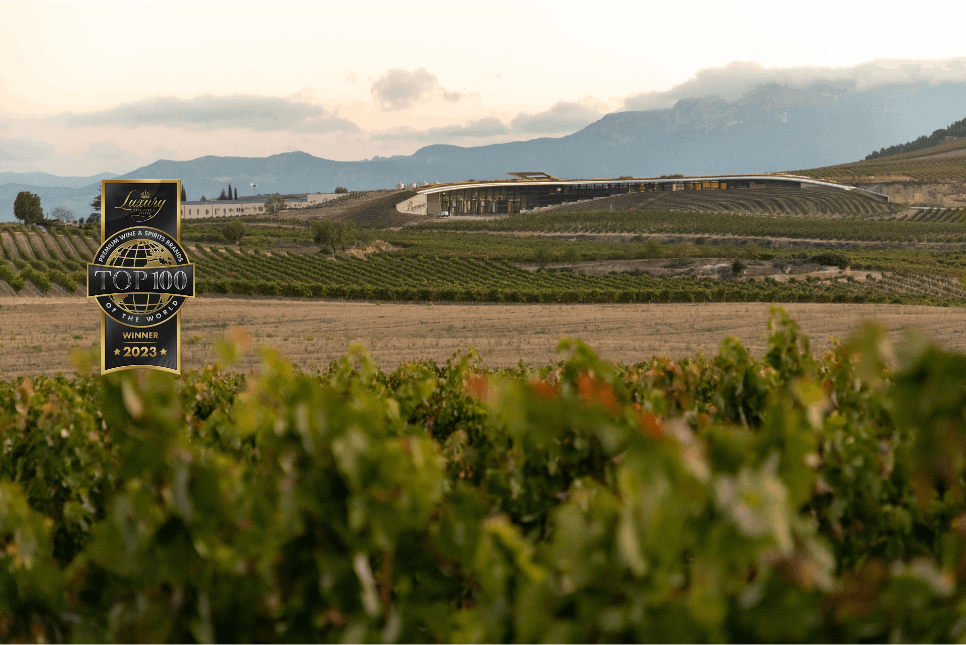 Bodegas beronia with luxury lifestyle award