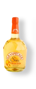 Botella Granpecher Licor de melocotón sin alcohol