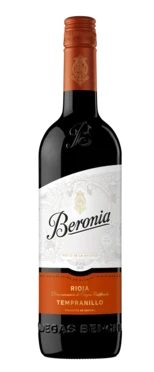 Beronia Tempranillo Bottle Shot 