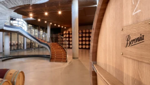 interior bodega beronia 
