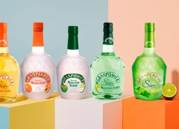 Bodegón Granpecher botellas licores frutas gonzález byass