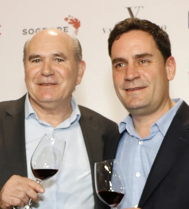 Matias Calleja y Alejandro López cata Madrid Fusión 2024