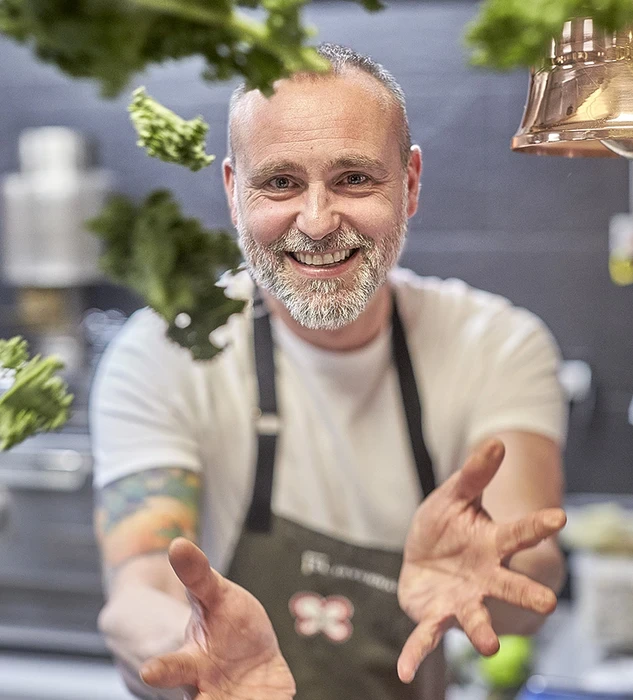 rodrigo de la calle. restaurante elinvernadero