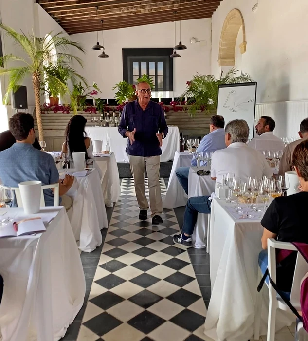 Antonio Flores durante el Sherrymaster