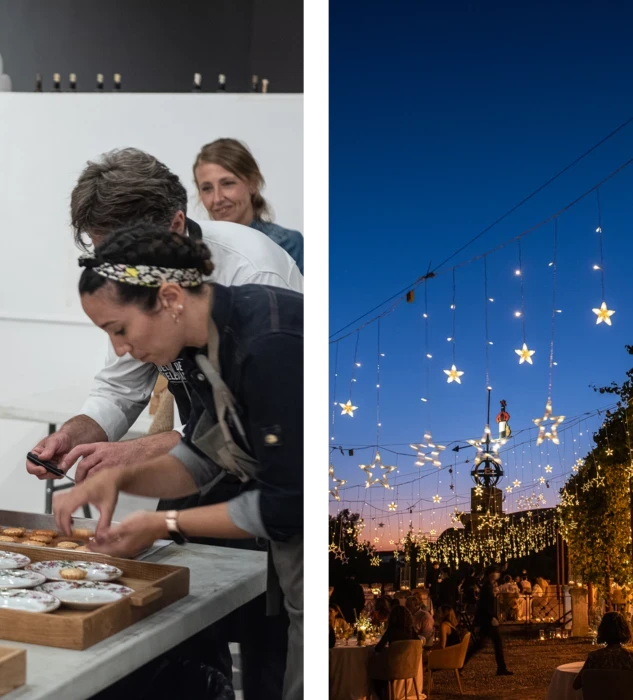 Cenas de las Estrellas Tío Pepe Festival Cenador Amós