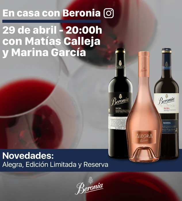 Planes con vino y spirits en casa