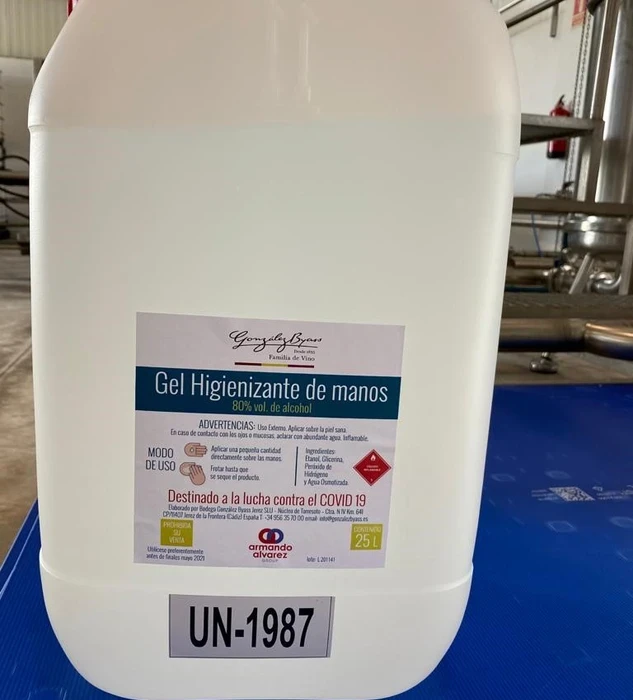 Bidón gel higienizante 