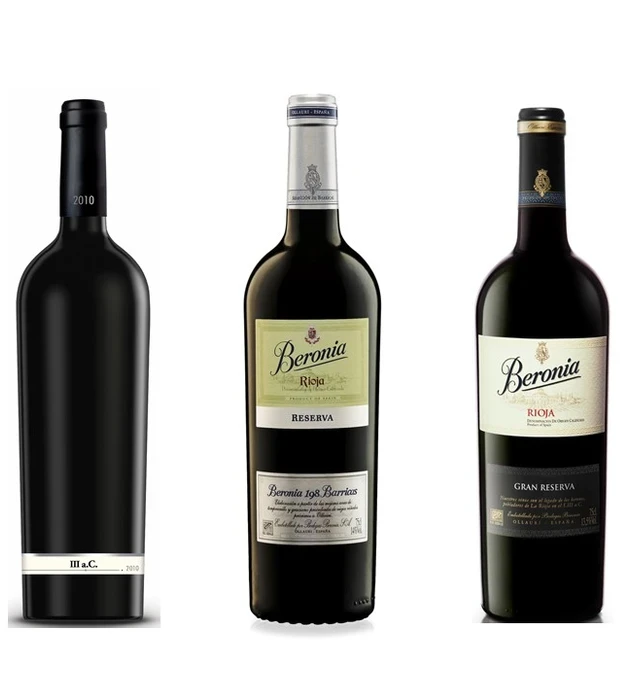 Vinos de Beronia Rioja puntuados por Tim Atkin