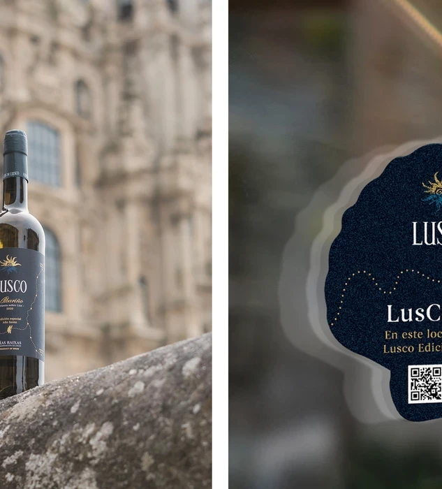 Lusco, con buen vino se anda el Camino