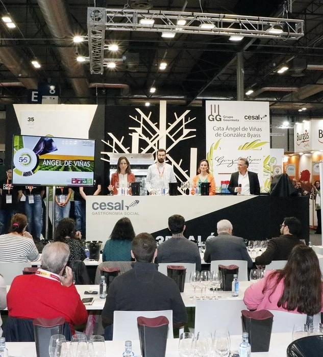 Presentación de Ángel de Viñas en el Salón Gourmets